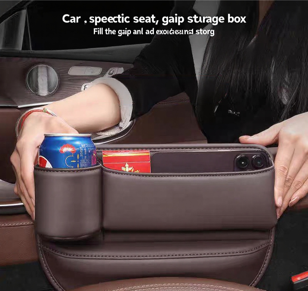 Automobile multipurpose du siège Crack Bin pour tasses Accessoires Solution de stockage décorative