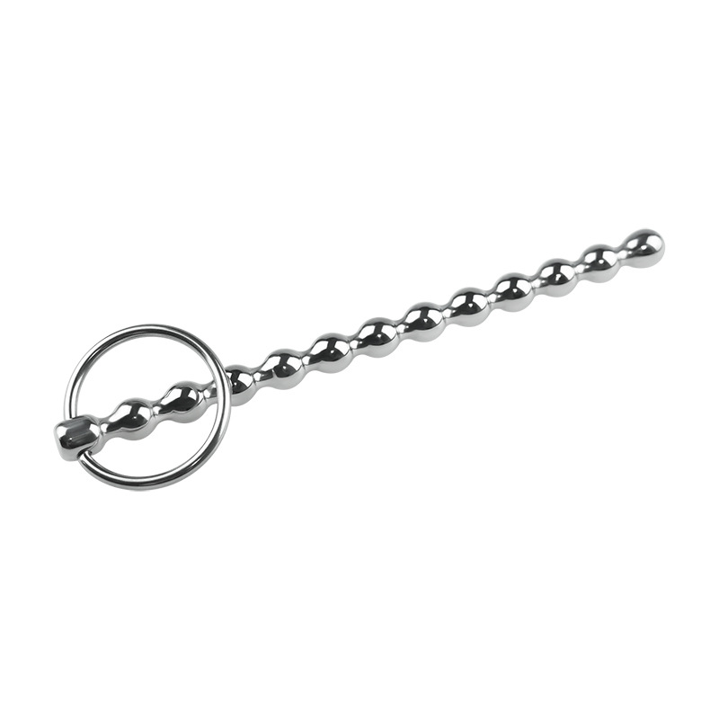 Urethra Sound Hollow for Experienced Toy Users Stainless Steel Bumpy Urethral Dilator for Long Term Sex Toy Penis Plug for Men Masturbation-image-1086398304