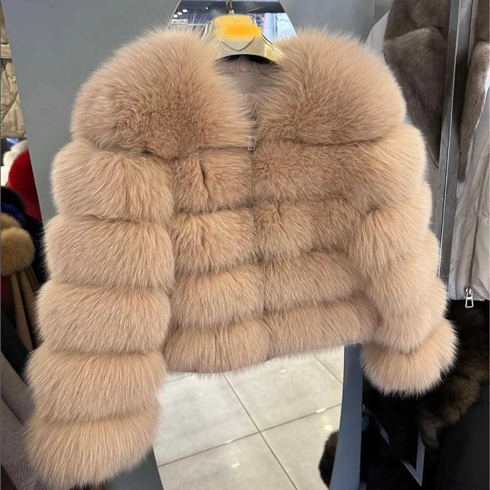 HOT QUNTINA Fur Coat Real Winter WomenS New Fashion Furry Leather And Skin White Clothing Natural New In Coats Jackets Z250705 f96