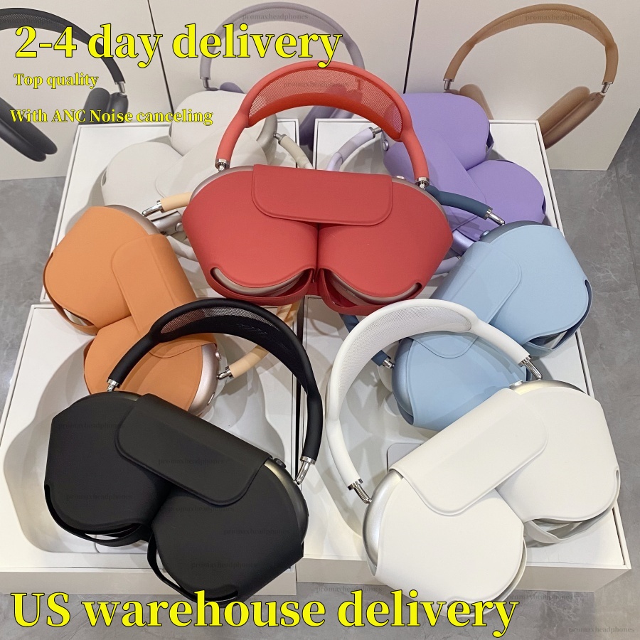 for Airpods MAX Top ANC Metal airpods pro max 2 3 4 Headband Headphone Accessories Transparent Solid Silicone Waterproof Protective case pro Maxs