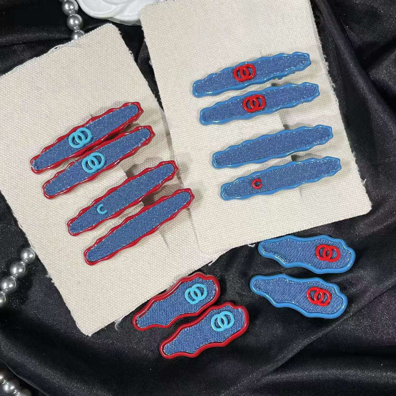 Luxury designer Hair Clips Women Girl Letter Barrettes Fashion Brand Hair Accessories High Quality-image-1065393873