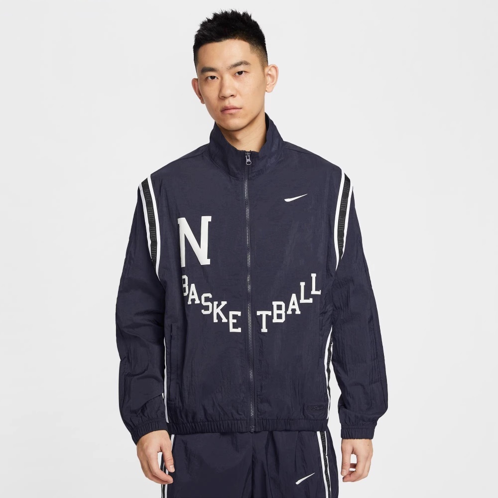 High Endurance Series Mens Waterproof Basketball Training Jacket 2025 Summer New Collar Woven Sports Jacket IB9968