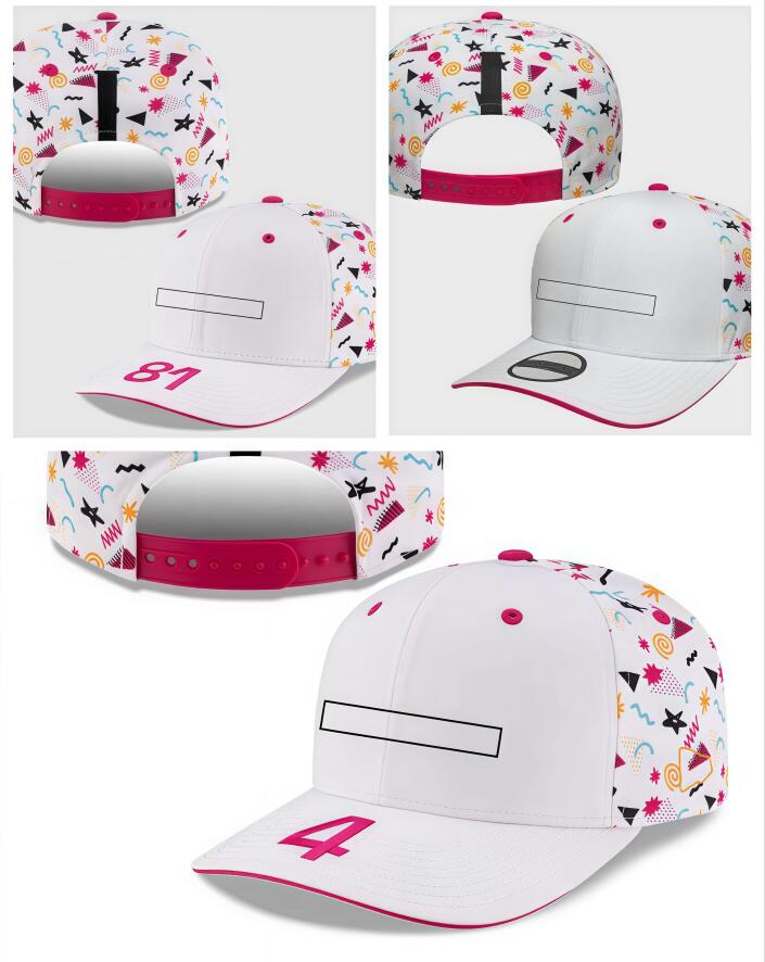 F1logo hat summer F12025 racing duck tongue cap-image-703505380