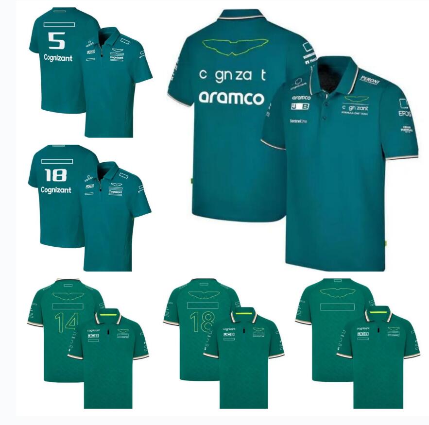 F12025 Summer Team Short Sleeve Polo Shirt F1logo Shirt Same Customised-image-699483868