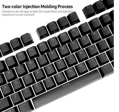Keyboards KBDiy GMK Keycap Doublt Mechanical keyboard, direction keys, Enter key, personalized keycaps, SA height, ABS keycaps, blue and black fo-image-869201009