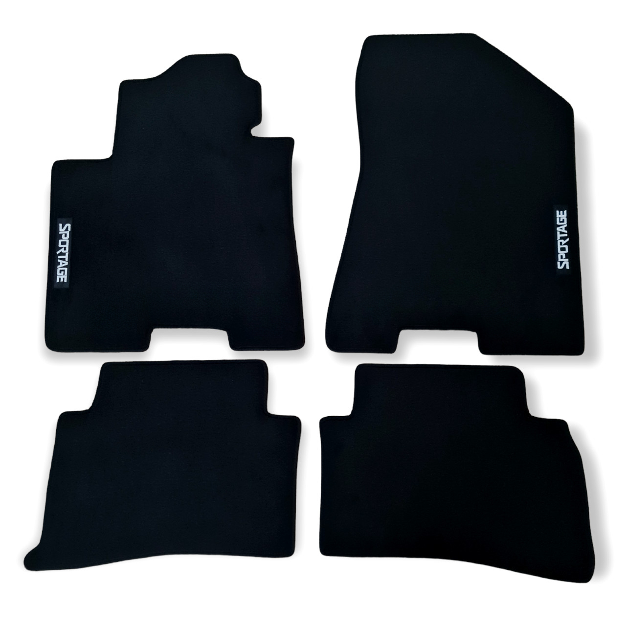Car Floor Mats Velour For Kia Sportage Waterproof Black Carpet Auto Liners New-image-1065501724