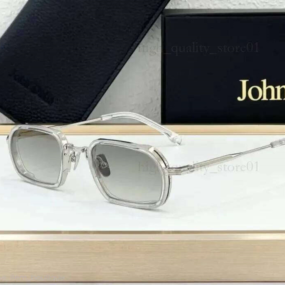 Lunettes de soleil John Dalia Lunettes de soleil Modèles Martin Designer Sunglasses pour hommes et femmes Style classique Été Anti-Ultraviolet Re