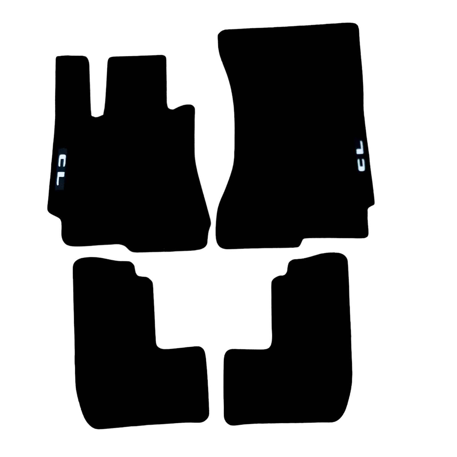 Car Floor Mats For Mercedes CL C216 Velour Auto Liners Waterproof Black Rugs New-image-1065538591