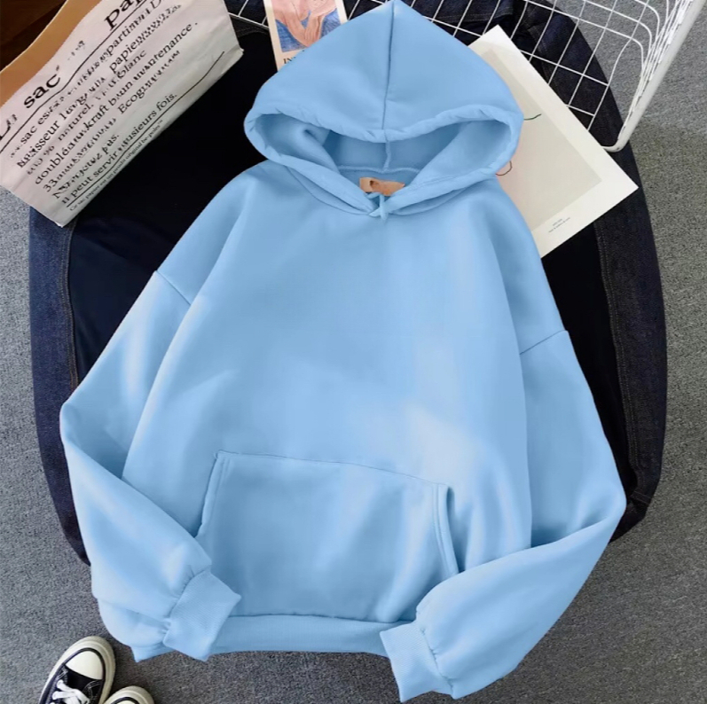 067 Men Long-sleeved Autumn and Winter Heavy Loose Solid Color Lapel Youth Casual