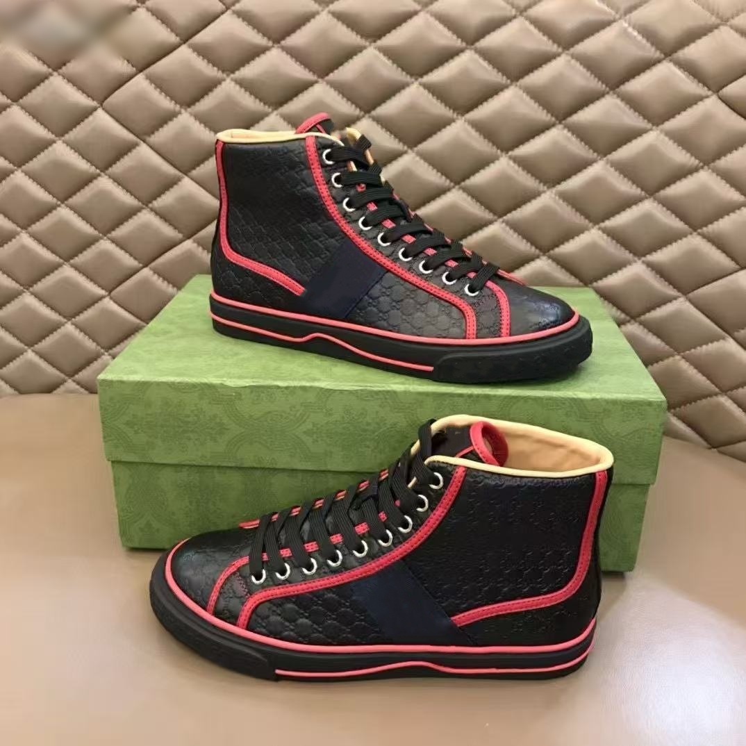 Sneaker Stripe Women The Grid Designer Shoes Green Red Web TBTGOL Canvas Runner Trainers Sneakers Mens Rubber Sole Off Shoe p1