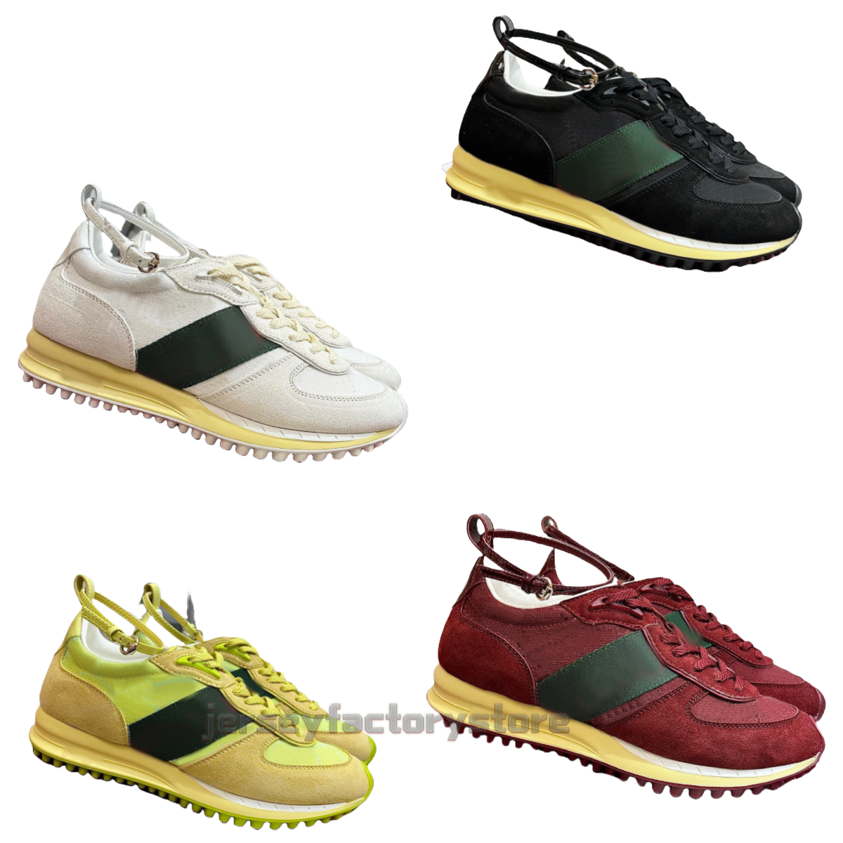 chaussures de créateurs Re-Motion sneaker mode femmes chaussures décontractées luxe cuir suédé entrelacé G nylon tenue quotidienne baskets à bout