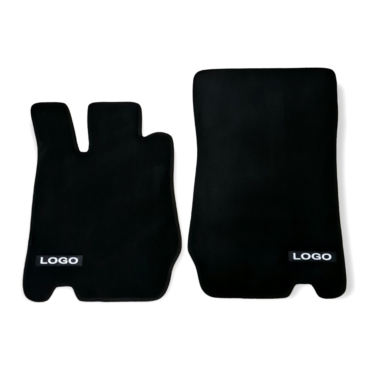 Car Floor Mats For AMG Mercedes SL R230 Velour Waterproof Black Carpet Liners-image-1065696774