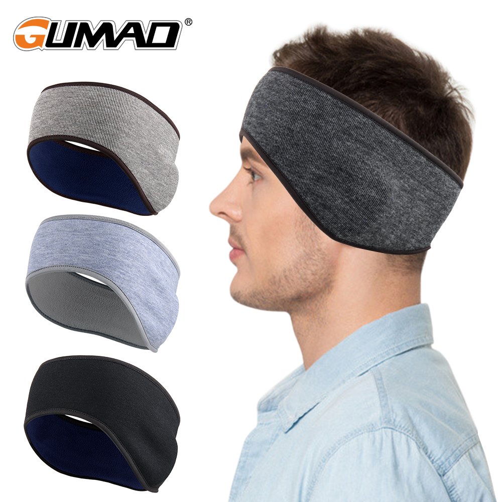 Thermal Fleece Headband Winter Warm Sweatband Head Band Gym Yoga Sport Cycling Training Running Fitness Hair Bandage Men Women