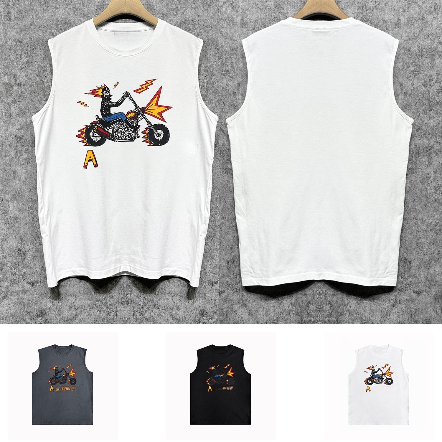 new Men vest waistcoat Shirt Designers shirt waistcoat Tee Mens Casual short sleeves Pure cotton Street High quality Short-sleeved Tees Mens T-Shirt