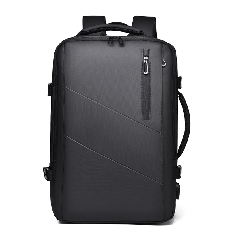Weixier Travel Backpack Men Business Backpack School Extensible Sac USB grande capacité 15,6 Backpack de mode imperméable pour ordinateur portabl