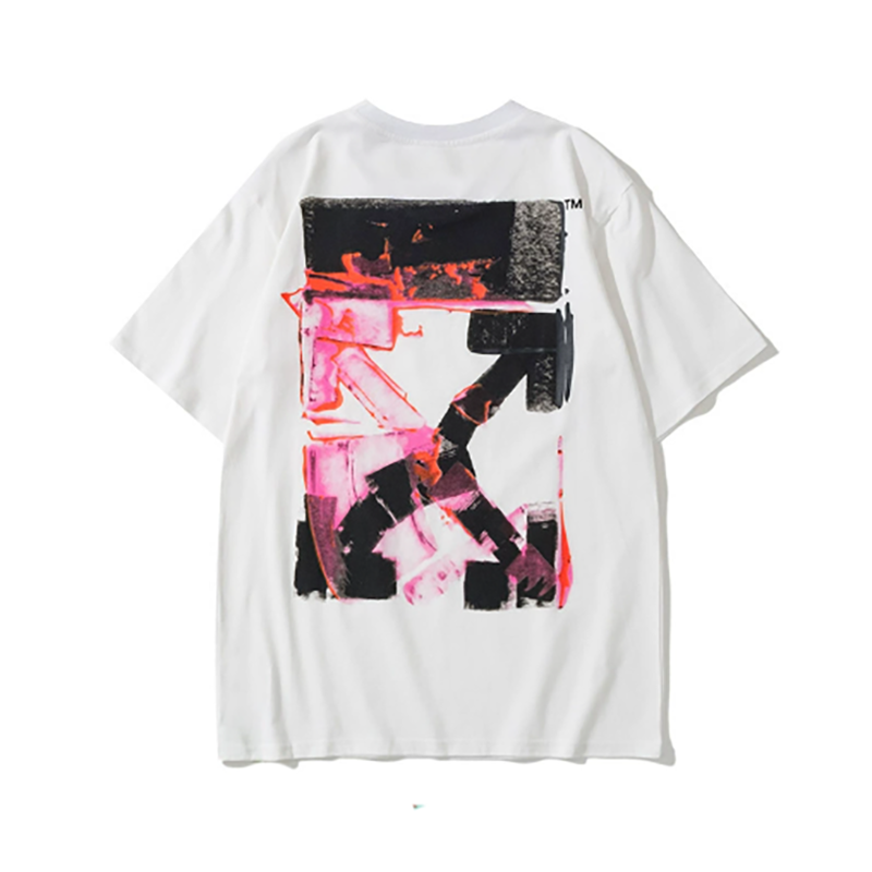 offes white mens T shirts designer tshirt Offes Luxury ofes Letter Print Clothing White Shirts Women Loose Short Sleeve Tees Man cf7