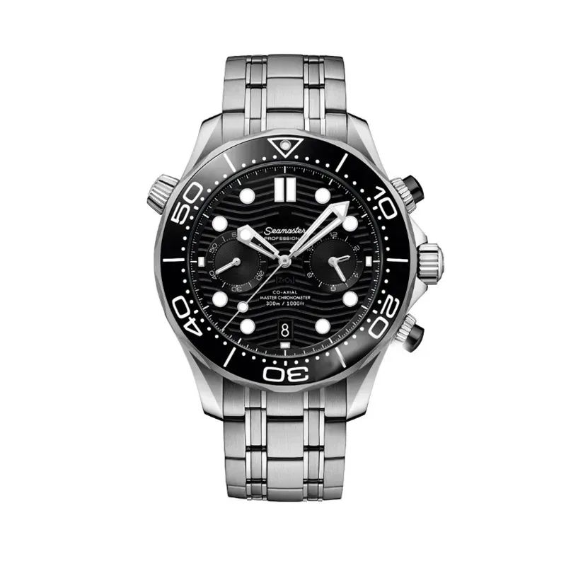 2026 New AAAAA Designer Watch Men Sell Stainless Steel Wrist For New Mens Watches All Dial Work Quartz Watch Brand Men Sea Speed Master 300