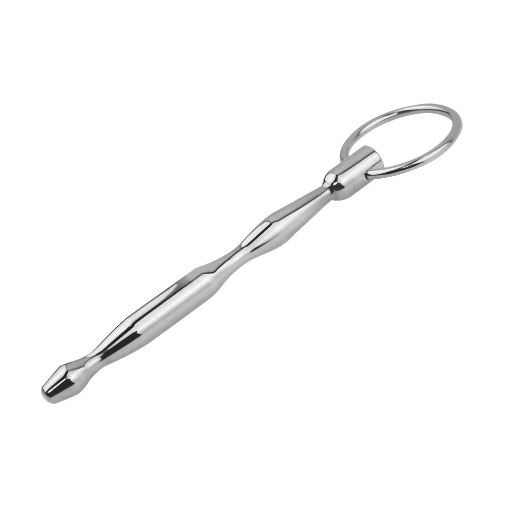 Sounding Rods Urethra Urethral Sound Stainless Steel Bumpy Penis Plug Urethral Dilator for Deep Play Male Masturbation Rod Sex Toys Urethra Sound-image-1086655316