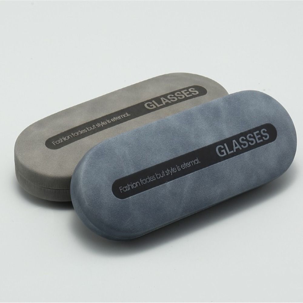 Anti-stress Glasses Box Simple Hard Shell Glasses Protection Eyeswear Box PU Leather Glasses Case Men