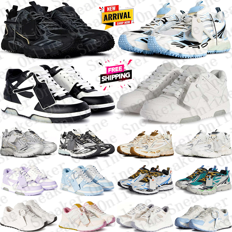 Free Shipping Designer Out Of Office sneakers chaussure off for Be Right Back black whiteshoe mens womens outdoor kick Sponge whiteshoe Mid-Top t