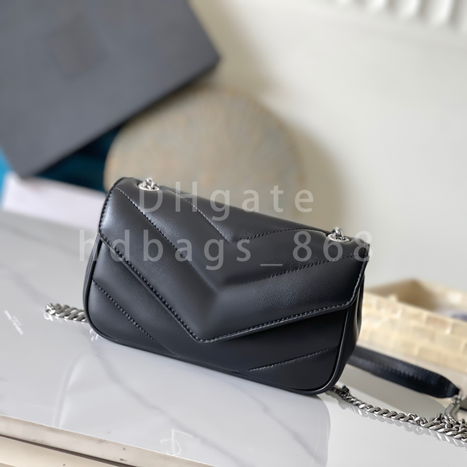 20A Lambskin Designer Chain bag Fashion Crossbody bags Shoulder bag Handbags Lady bag 20cm With box Y459-image-950369609