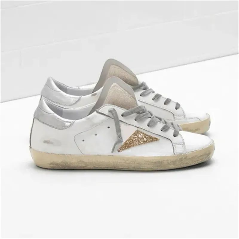 2026 New Designer Sneakers Running Leather Shoes Loafers Vintage Ball Old Dirty Shoe Women Men Black White Star Trainers Plate-Forme 26M0204