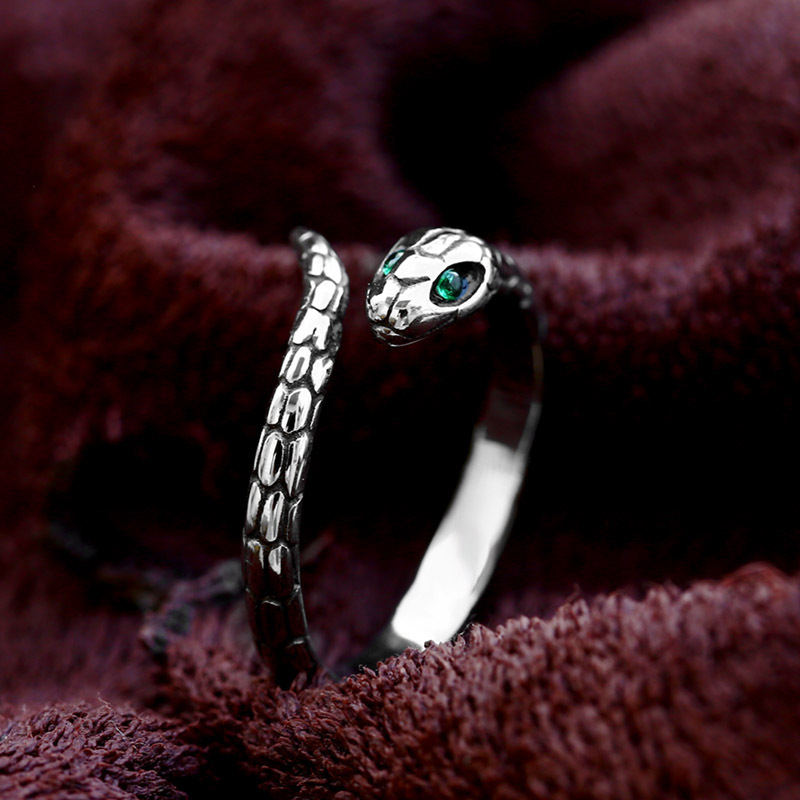 New in 925 Sterling Silver Snake âAdjustable Rings For Women Vintage Jewelry Accessories Wholesale Everything