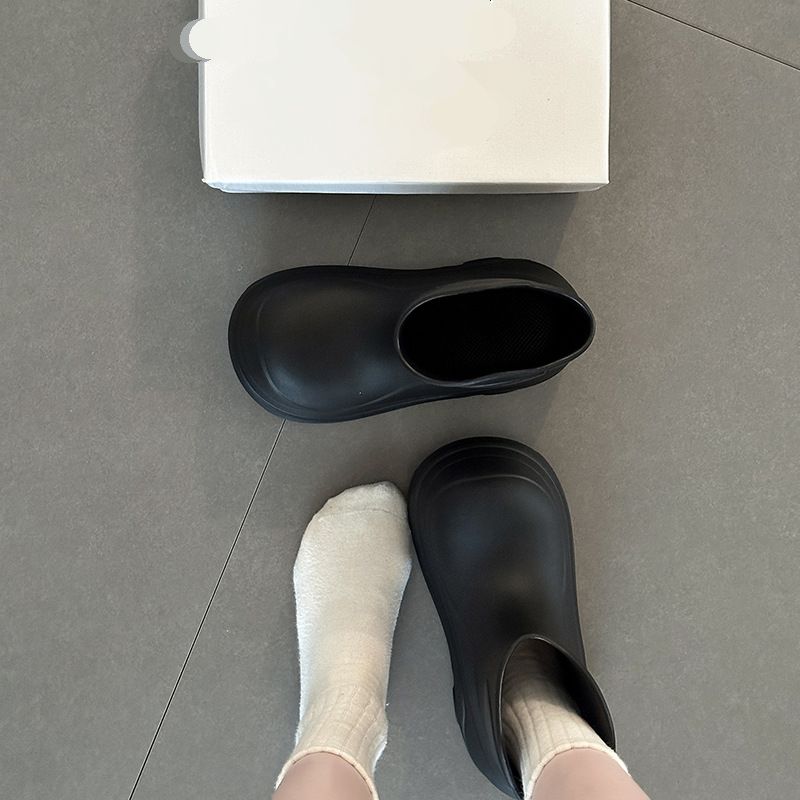 Fashion Stylish Versatile Vintage Women Shoes Short Women Round Toe Casual Comfortable Shoes Gothic Hip Hop Punk Ankle Boot Shoes Designer Waterproo
