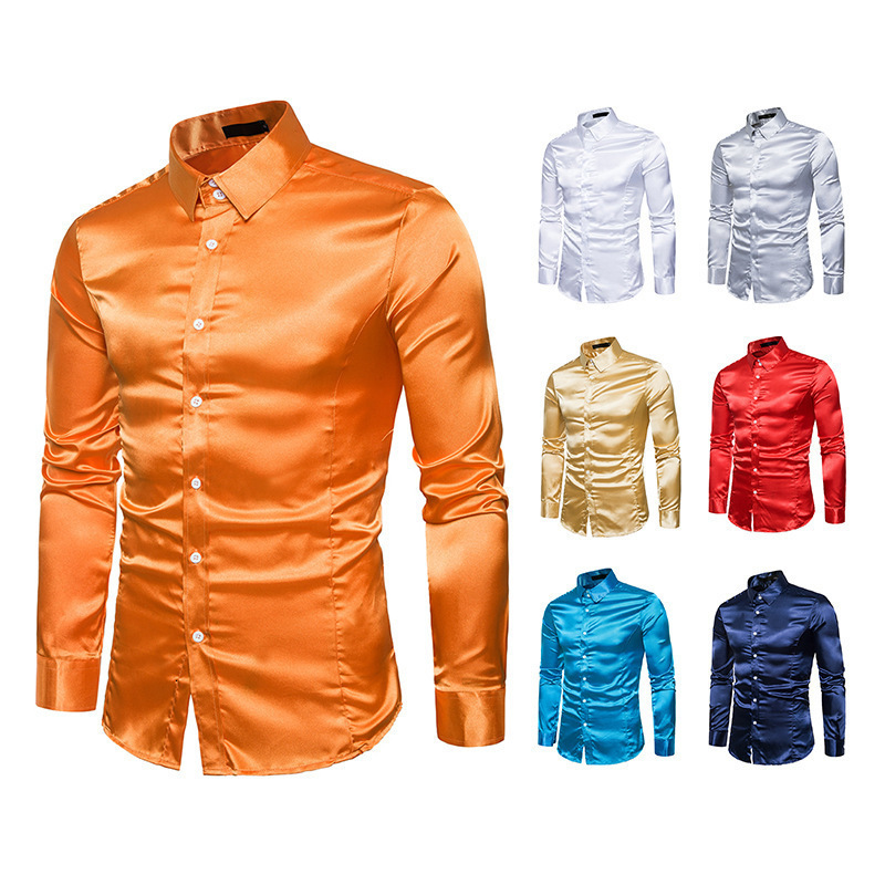 L'automne du printemps présente des chemises hommes chemises décontractées Arrivée des chemises masculines décontractées à manches longues 240818