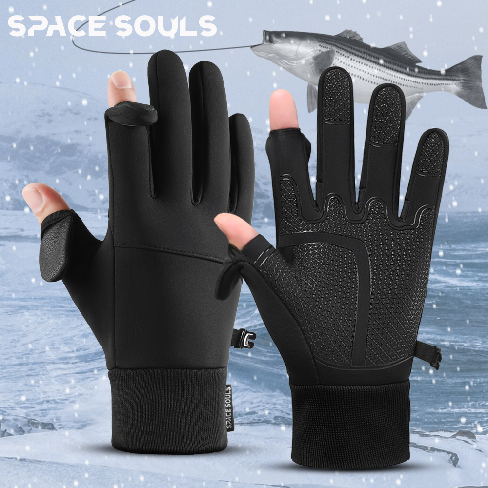 Winter Warm Gloves Men's Women's Touch Screens Windproof Waterproof Gloves Outdoor Sports Running Skiing Cycling Fishing Gloves
