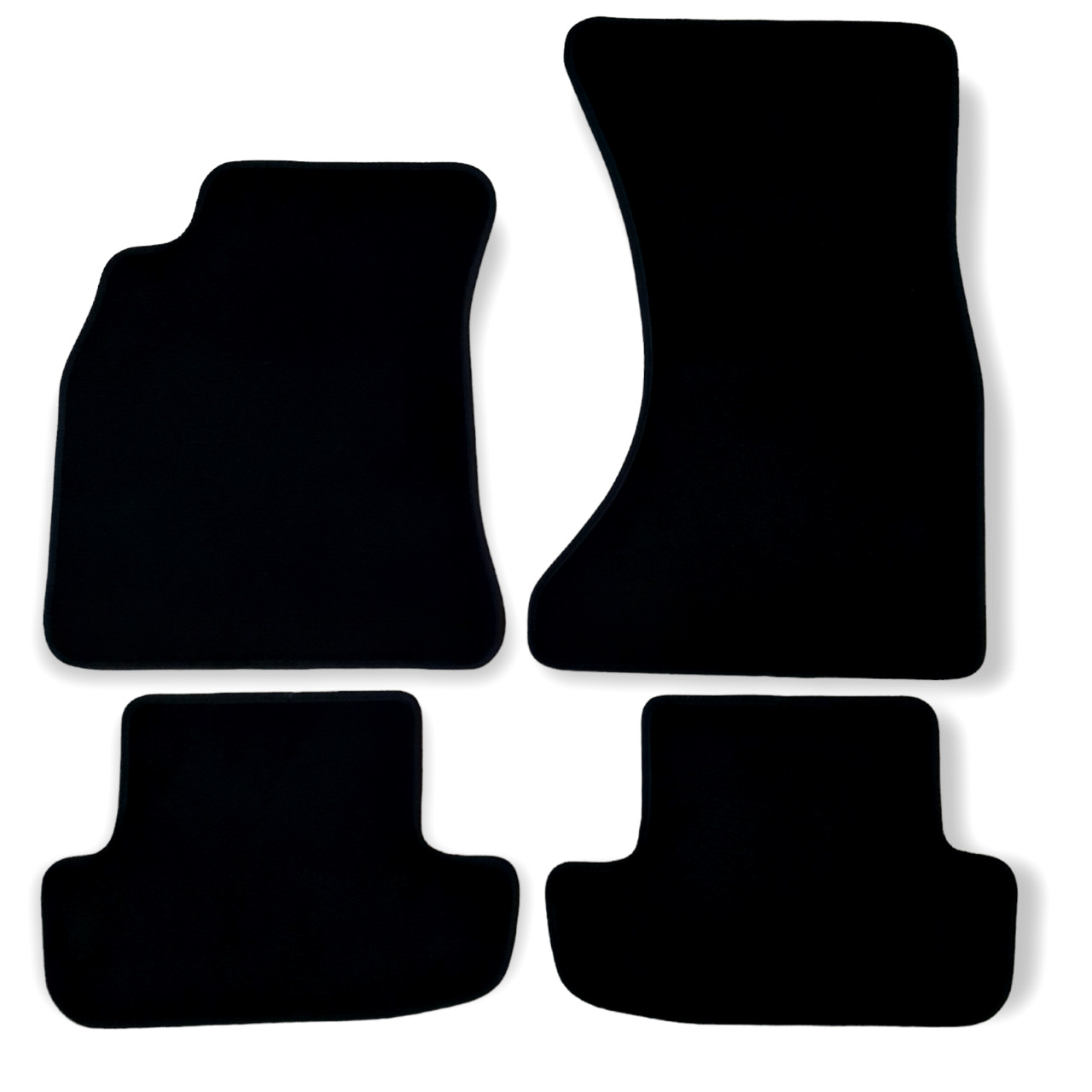 Car Floor Mats For A5 S5 RS5 Coupe Velour Waterproof Black Carpet Liners A5-image-1065957865