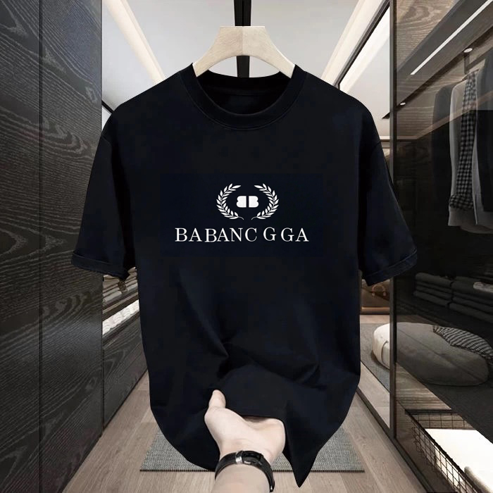Men's T-shirt designer, men's casual T-shirts, high-end luxury men's and women's loose T-shirts, letter-printed short-sleeved su