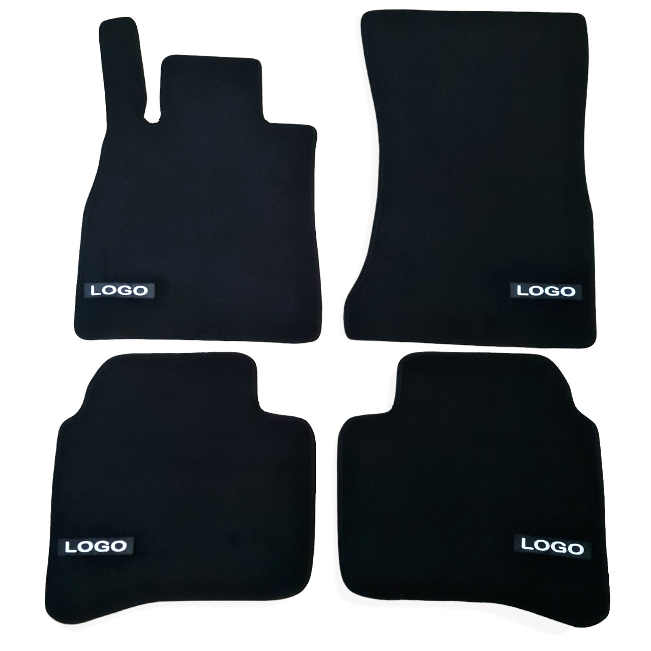 Velour Car Floor Mats For Mercedes S Class AMG W222 Auto Liners Waterproof Black-image-1066012825