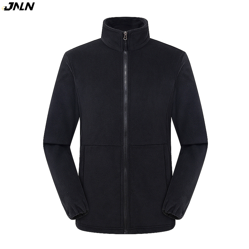 JNLN Winter Polar Fleece Jackets Men Windproof Thermal Soft Shell Jacket Outdoor Sports Hiking Camping Skiing Climbing Warm Coat