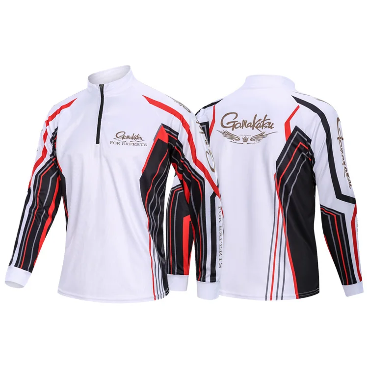 2024 New Autumn Men Fishing Clothing Long Sleeve Quick Dry Anti Uv Hiking Fishing Shirts Hooded Outdoor Sport Fishing Wears