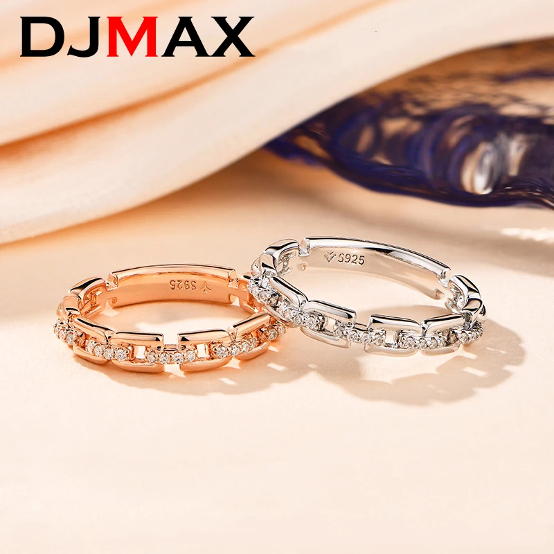 New Moissanite Diamond Rings For Women Top Quality Original 925 Sterling Silver Elegant Lady's Diamond Rings New 2023