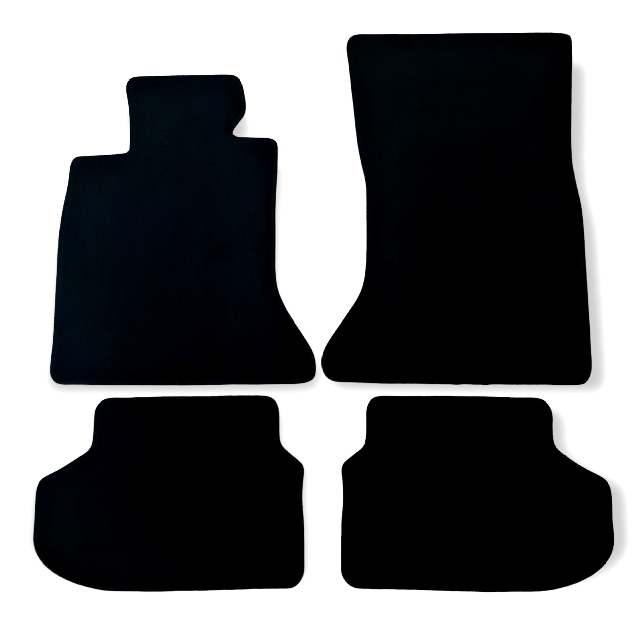 Car Floor Mats For BMW 5 M5 F10 Velour Waterproof Black Carpet Auto Liners New-image-1066008627