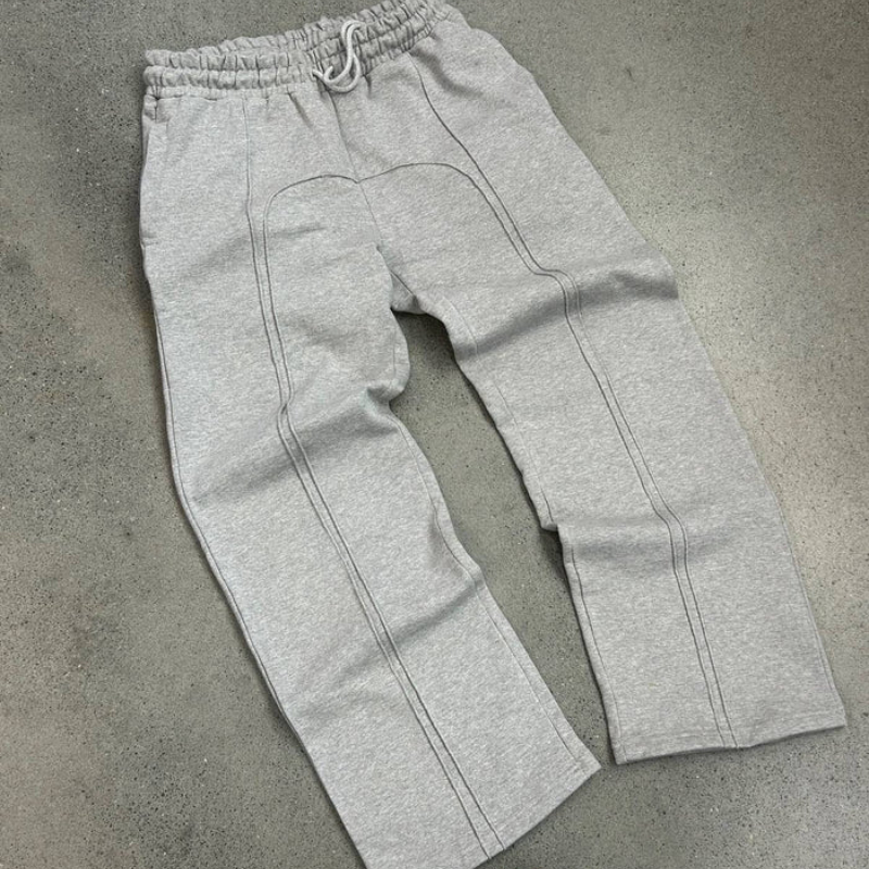 Y2K Streetwear Baggy Pants men women 2024 High Street Trendy Straight Casual Pants Harajuku Retro Splicing Oversized Sweatpants
