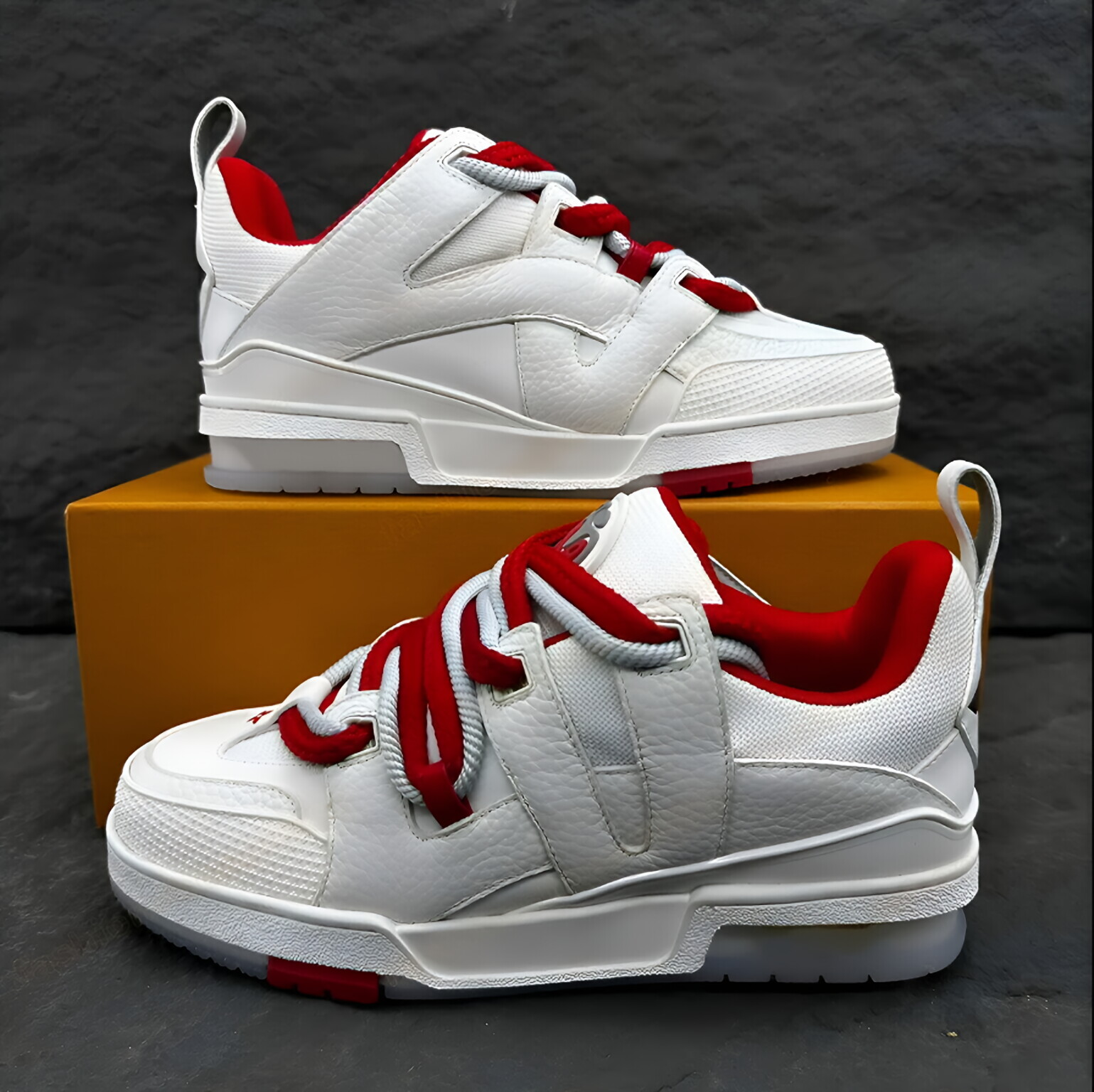 2026 New Skate designer sneakers luxury mens trainers sneaker casual runner shoe outdoor leather flower skates tennis women fashion 26M0204