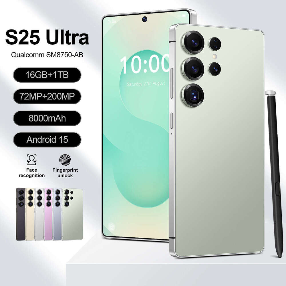 5G New 4G Mobile Phone 7.3inch S25 Ultra Smartphone 6+64GB Octa-Core Android 10-image-1105526866