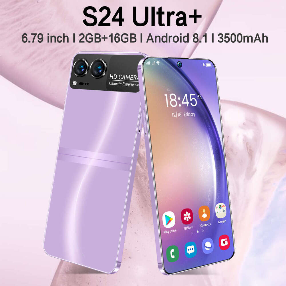 A8 I15 I16 5G Mobile Phone S24 Ultra+ 6.79inch Inch Large Screen (2+16 Memory All-in-One Hot Sale)-image-1105294666