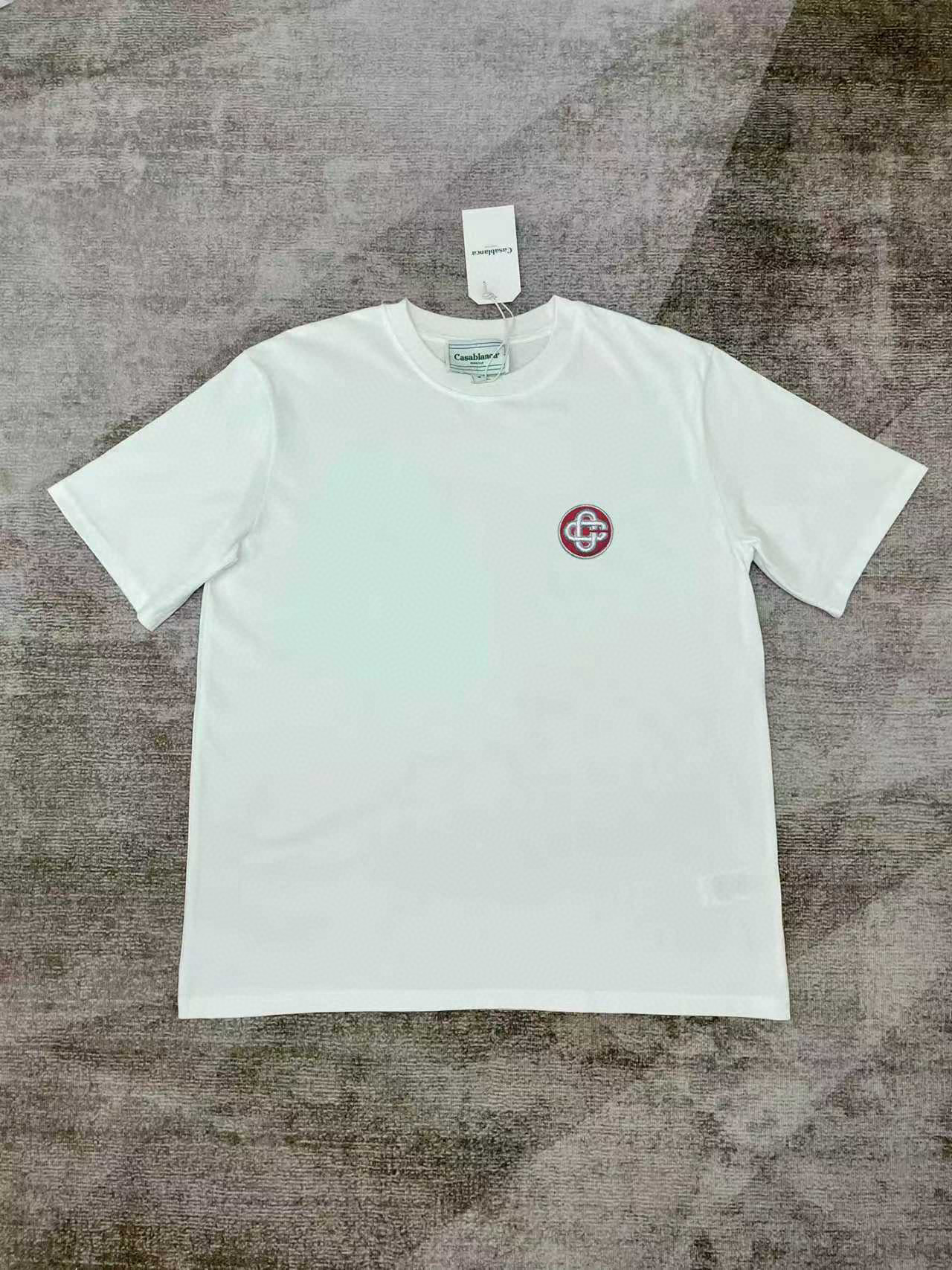 Men's Plus Tees & Polos t-shirts fashion Round neck embroidered and printed polar style summer wear with street pure cotton cyy9642 e34yh