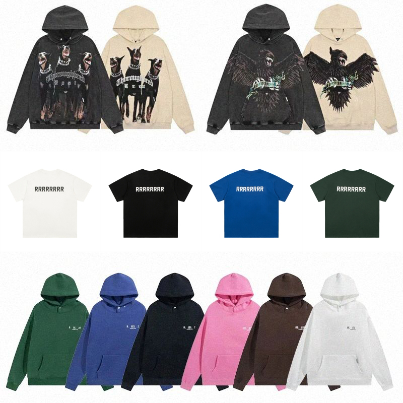 Luxury Mens Designer Hoodie T Shirt Womens High Street Oversize Letter Print Hoodies For Men Women Hooded Sweatshirt Pullover Jacket