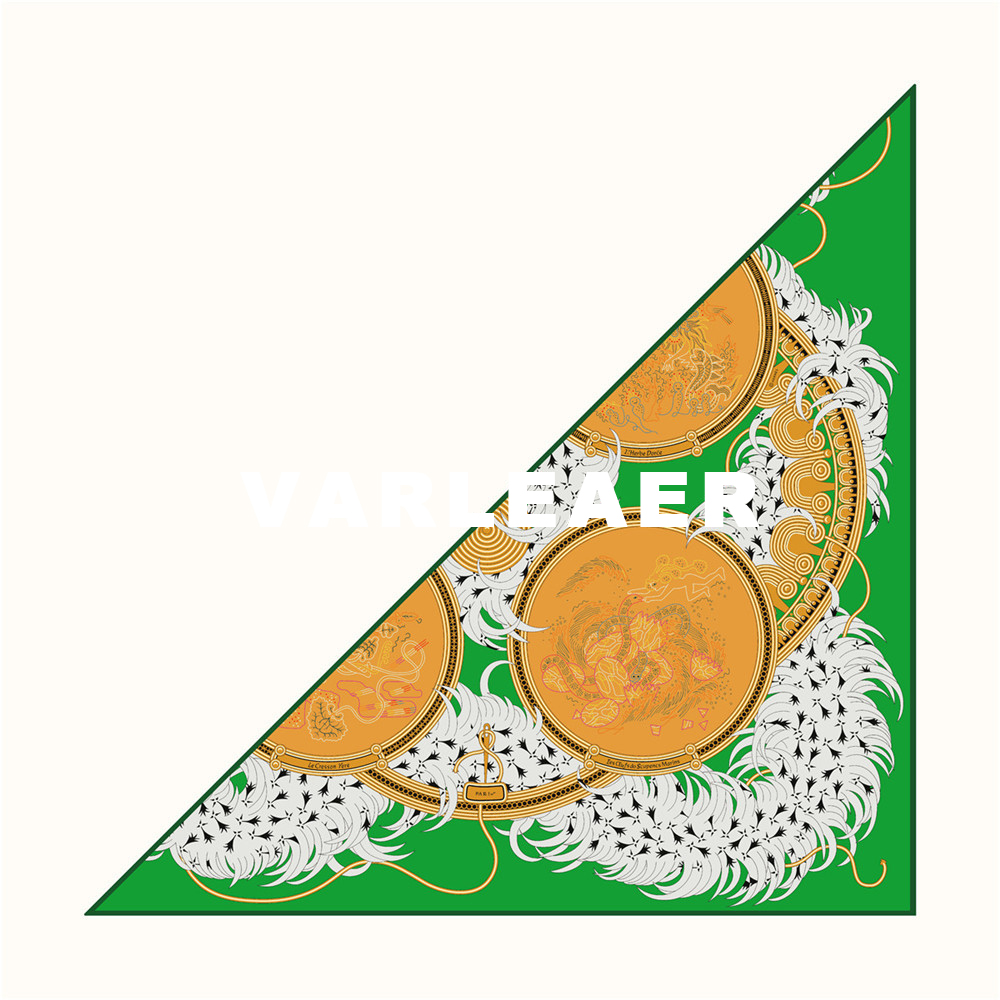 Foulard triangulaire en soie pour femmes, grand châle triangulaire, décoration de tête de sac, vêtements d'été, accessoires de printemps, cadeau