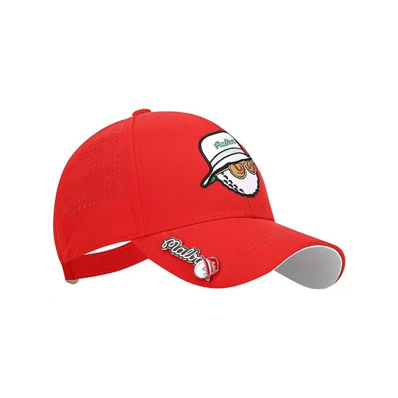Designer baseball cap hat luxe casquette Summer for women's man fitted Maalbon White Golf Bucket Hat UV50+ Sun Protection Unisex Cap Summer Out