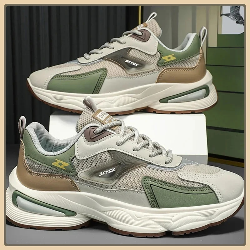 Mens Must-Haves Breathable Mesh Walking Shoes - Ideal for outdoor jogging and casual wear running shoes 250823