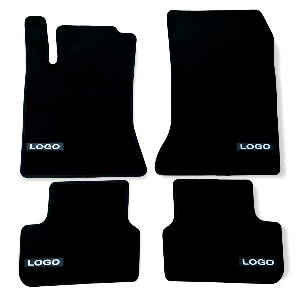 Car Floor Mats Velour For AMG Mercedes CLA Auto Liners Waterproof Black Carpet-image-1066246966