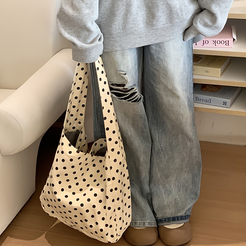 Large Capacity Trendy Leopard Print Canvas Tote Bag Casual Niche Women's Handbag 2025 New Style Versatile Single Shoulder Bag