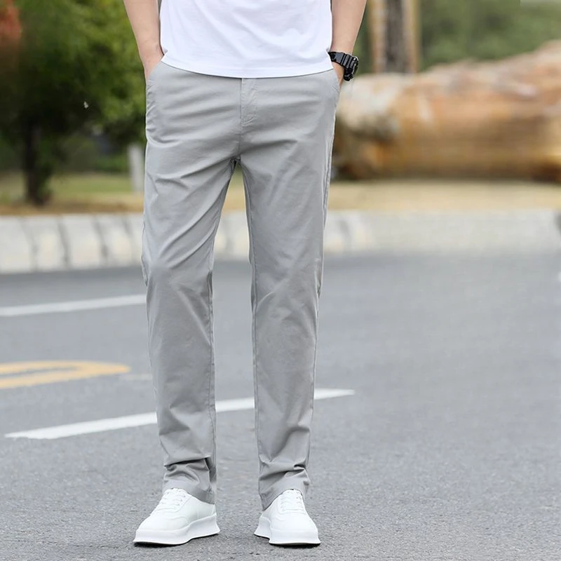 Pocket Casual Pants Man Long Cotton Trousers for Men Streetwear Big Size Clothes Cheap Designer Trend Y2k High Quality New In