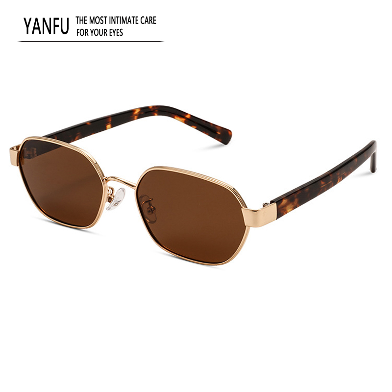 2025 Summer Polarized Retro Square Sunglasses Woman Sexy Brown Retro Glasses Women Driving Outdooor Eyeglasses Female for 145mm